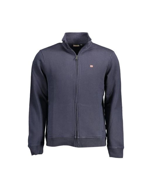 Napapijri Zip-Throughs in het Blue voor heren