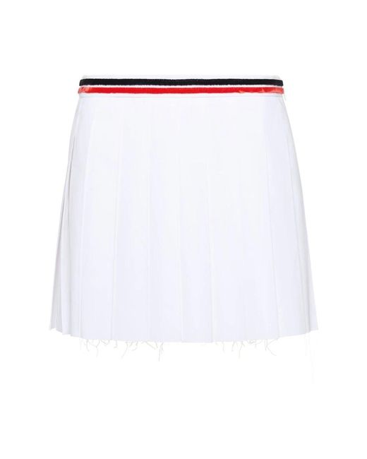 Miu Miu White Short Skirts
