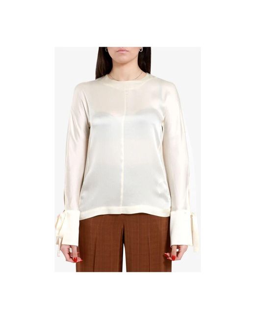 Blouses di Semicouture in Natural