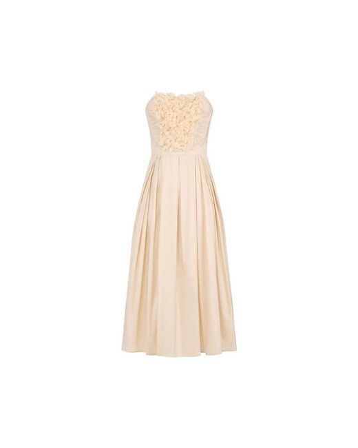 Elisabetta Franchi Natural Party Dresses