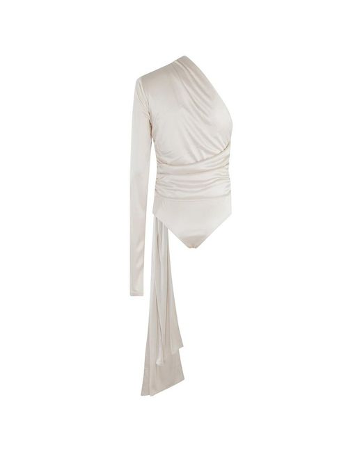 ANDAMANE Webster Bodysuit in het White