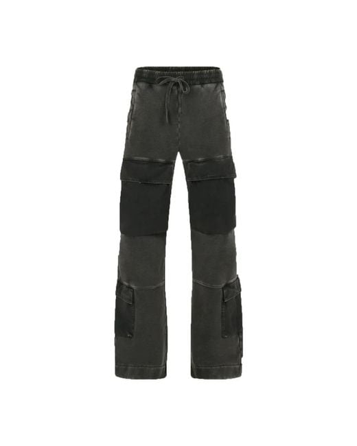 Entire studios Gray Wide Trousers for men