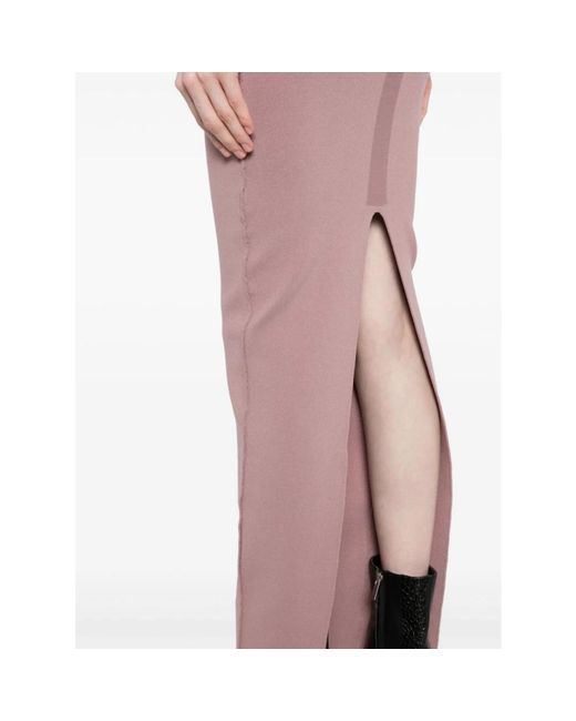 Rick Owens Purple Staubrosa column rock