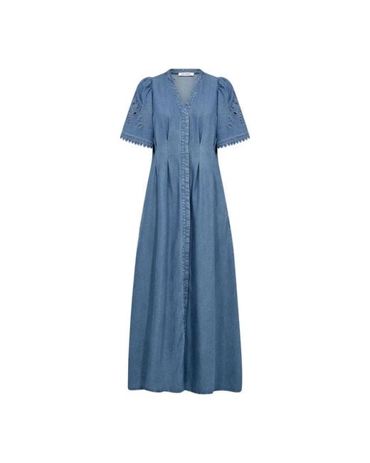 co'couture Blue Maxi Dresses