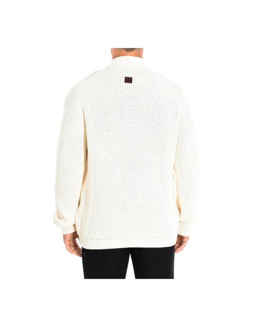 La Martina White Cardigans for men