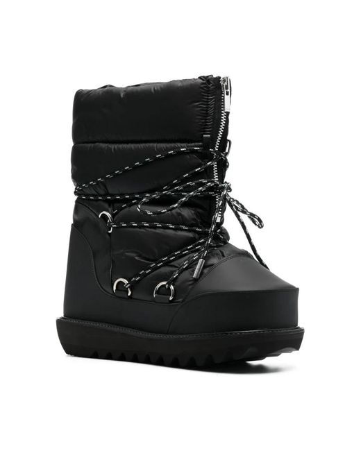 Sacai Black Winter Boots