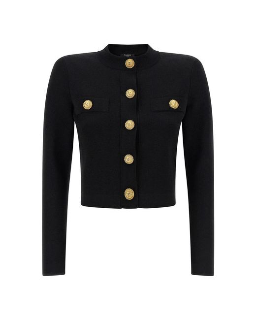 Cardigans Balmain de color Blue