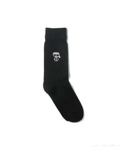 Karl Lagerfeld Black Socks