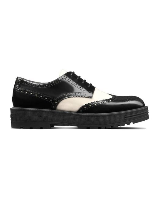Scarpe loafer in pelle nera ss22 di Dior in Black