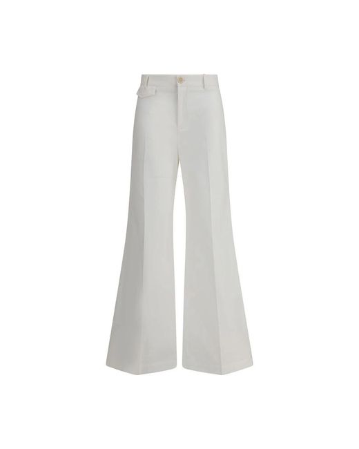 Wide Trousers di Chloé in Gray