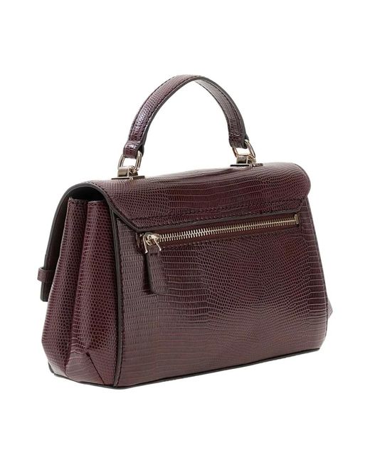 Handbags Guess de color Purple