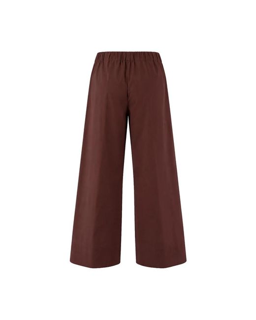Antonelli Purple Wide Trousers