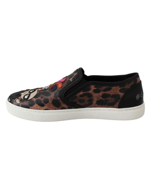 Shoes > flats > loafers Dolce & Gabbana en coloris Black