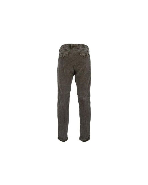 Myths Knopf reißverschluss hose in Gray für Herren