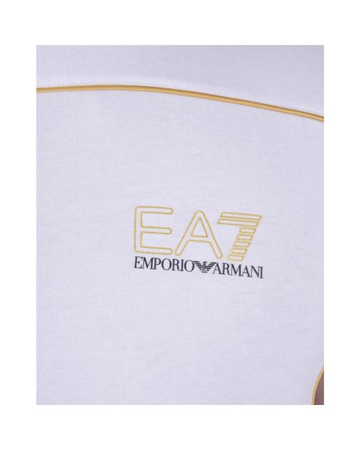 EA7 Sweatshirts in White für Herren
