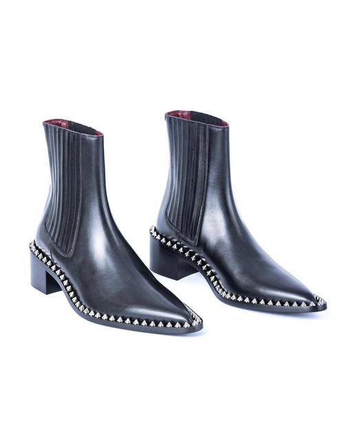 Dolce & Gabbana Blue Cowboy & Biker Boots for men