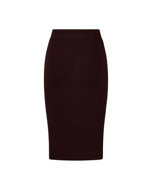 Pinko Purple Pencil Skirts