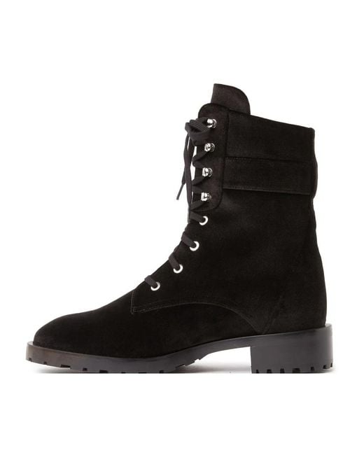 Stuart Weitzman Black Pearl Buckle Bootie