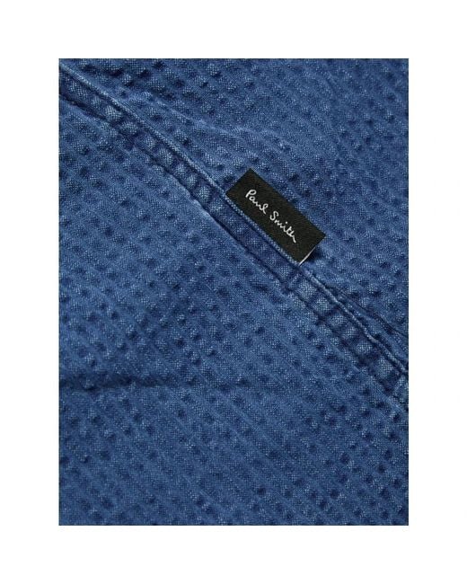 Paul Smith Blue Short Sleeve Shirts for men