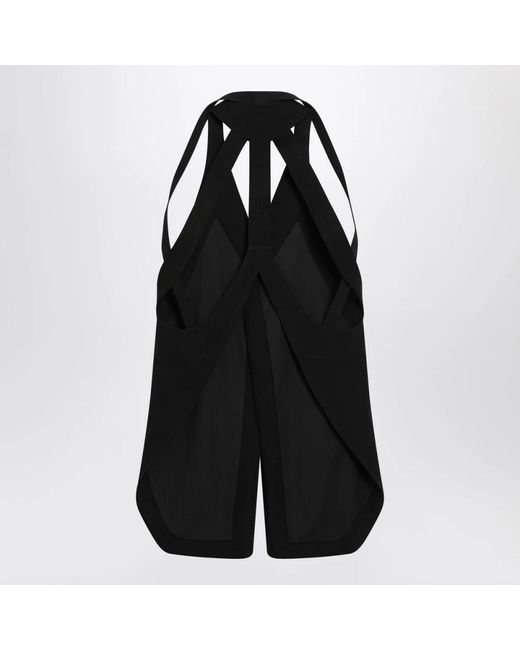 Rick Owens Temple Vest in het Black voor heren