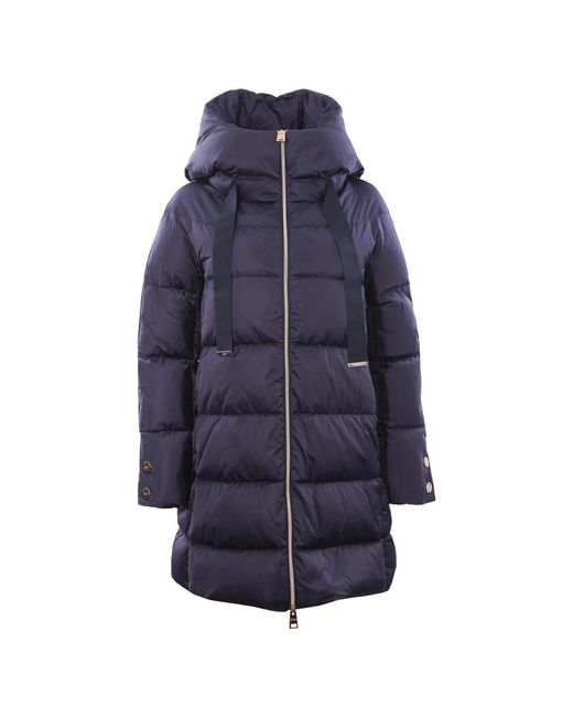 Herno Parkas in het Blue