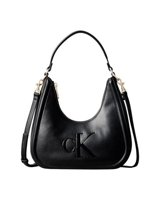 Calvin Klein Black Shoulder Bags