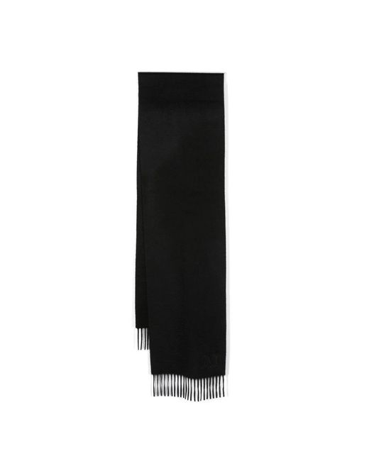 Max Mara Black Winter Scarves