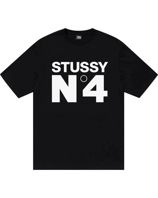 Stussy Tee in het Black voor heren