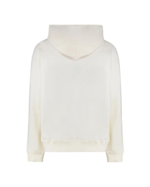 Rick Owens Hoodies & Sweatvesten ,Katoen Jason Full Zip Hoodie in het White voor heren