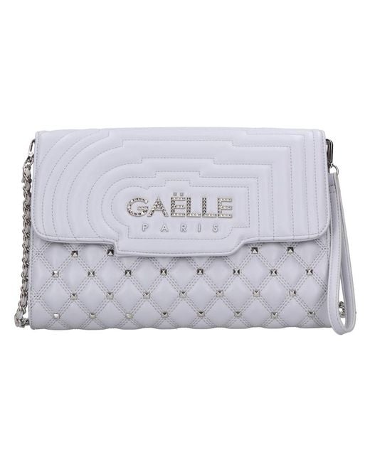 Gaelle Paris Gray Cross Body Bags