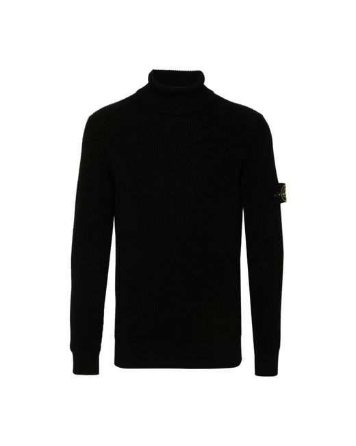 Collezione maglione nero di Stone Island in Black da Uomo