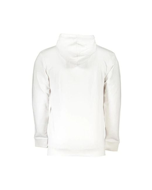 Roberto Cavalli White Hoodies for men