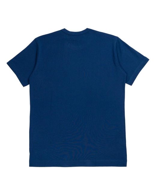 Comme des Garçons Navyblaues baumwoll-t-shirt in Blue für Herren