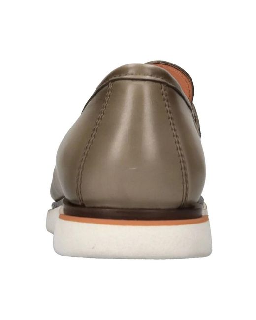 Santoni Natural Loafers for men