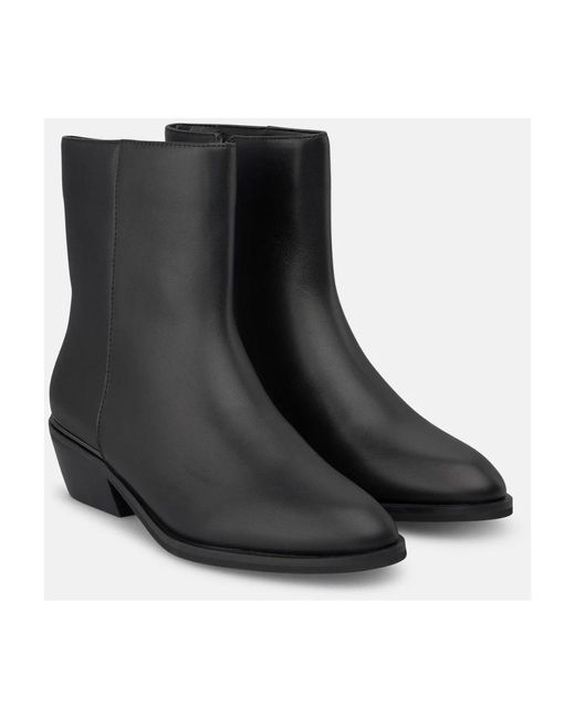Alma En Pena. Black Cowboy & Biker Boots