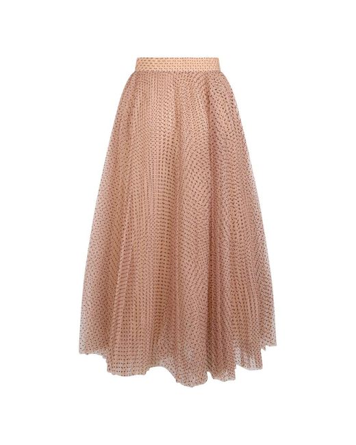 Philosophy Di Lorenzo Serafini Pink Midi Skirts