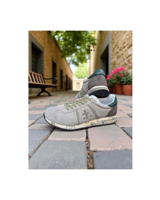 Premiata Gray Sneakers for men