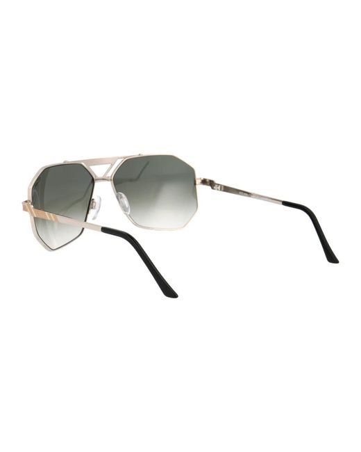 Accessories > sunglasses Cazal en coloris Metallic