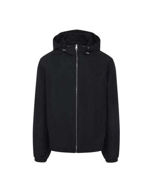 Givenchy Jassen ,Zwart ,Stijlvolle Windbreaker Jas Voor Mannen in het Black voor heren