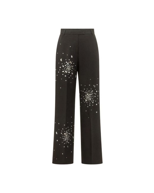 Des Phemmes Wide Broeken in het Black