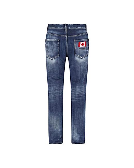 DSquared² Blue Slim Fit Jeans for men