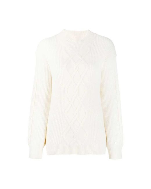 Knitwear > round-neck knitwear Calvin Klein en coloris White
