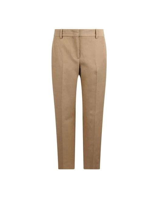 Trousers > slim-fit trousers Ermanno Scervino en coloris Natural