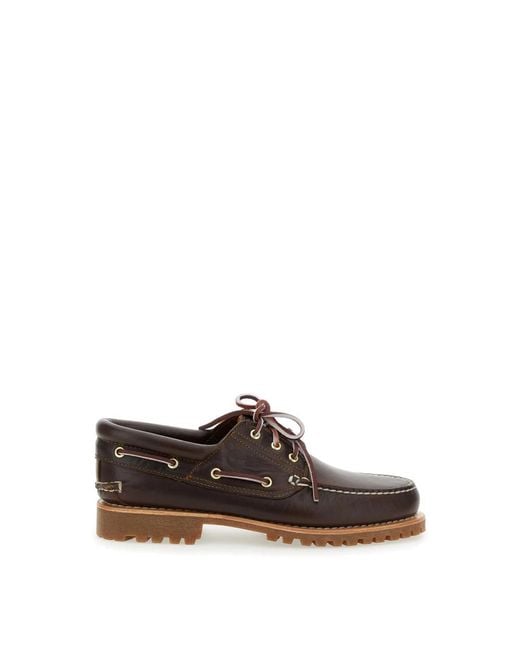 Timberland Brown Loafers Leather for men