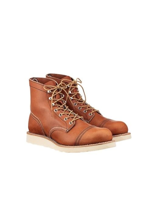 Red Wing Brown Lace-Up Boots main image 1