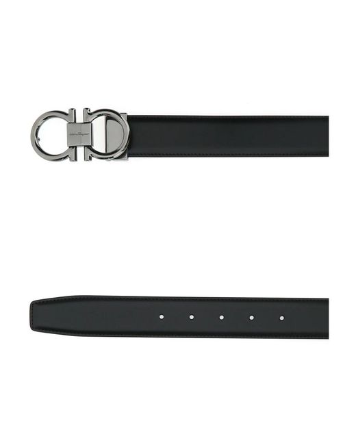 Ferragamo Black Belts for men