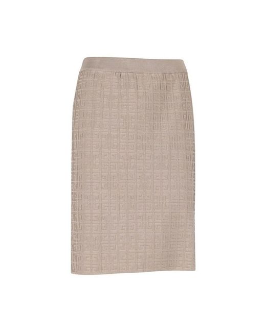 Givenchy Brown Modischer midi-rock