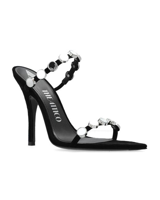 Shoes > heels > heeled mules The Attico en coloris Black