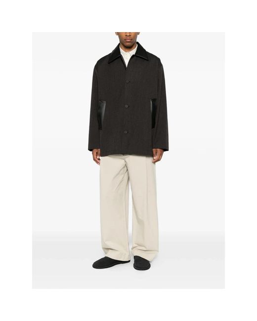 Studio Nicholson Black Leather Jackets for men