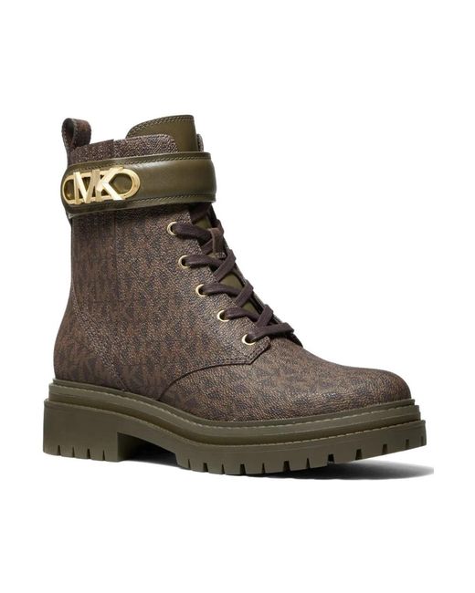 Shoes > boots > lace-up boots Michael Kors en coloris Brown